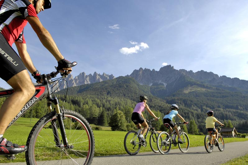 Radfahren Mountainbiken